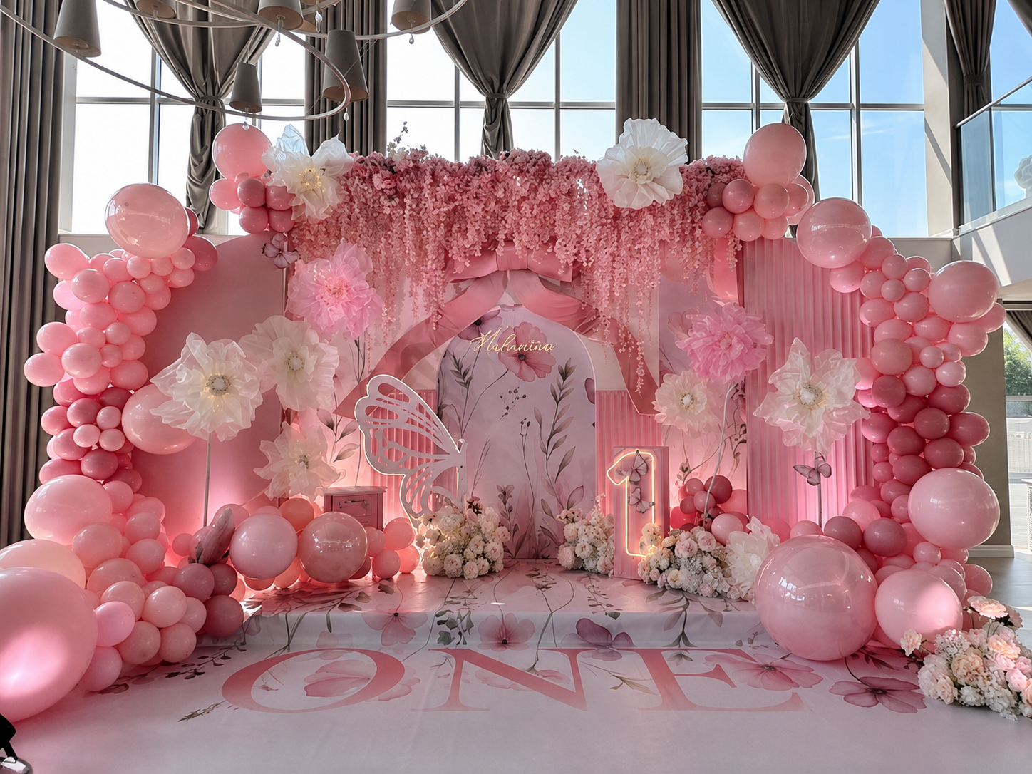 Luxury kids birthday party setup